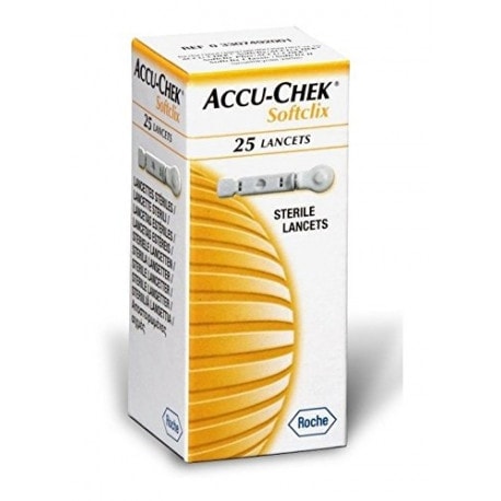 ACCU-CHEK® Softclix Lancettes 25 Lancettes