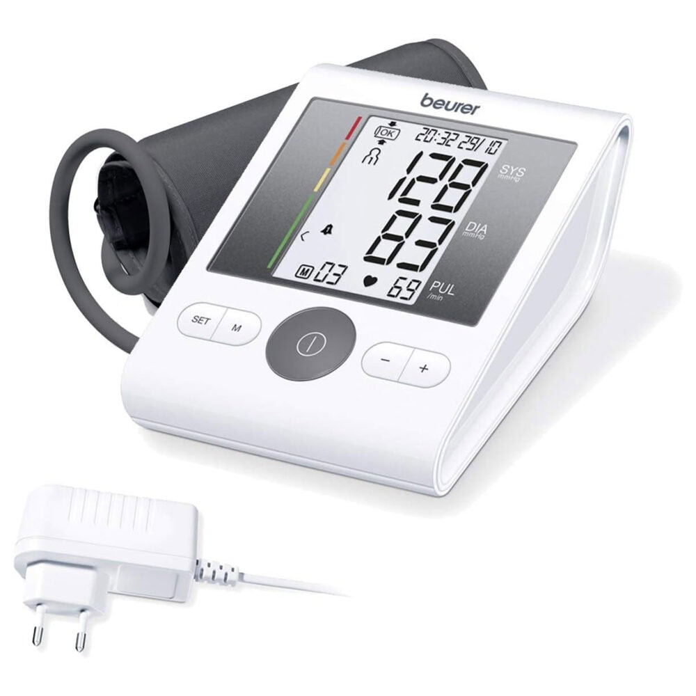 Beurer bm28 tensiometre à brassard + chargeur