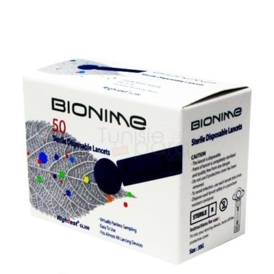 BIONIME Boite De Lancettes 50 Lancettes