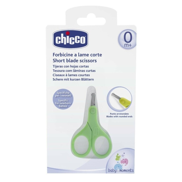 Chicco Ciseaux à Lames Courtes 0 Mois et +