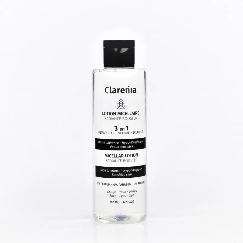 CLARENIA Eau Micellaire Radiance Booster 3 En 1