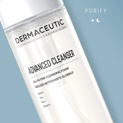 Dermaceutic advanced mousse nettoyante experte 150ml