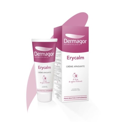 Dermagor Erycalm Soin Apaisant Peaux Reactives 40ml