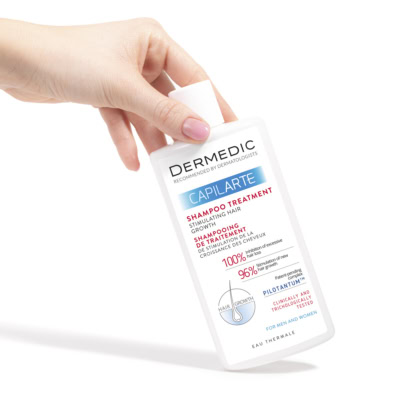 Dermedic capilarte shampooing anti chute et repousse 300ml