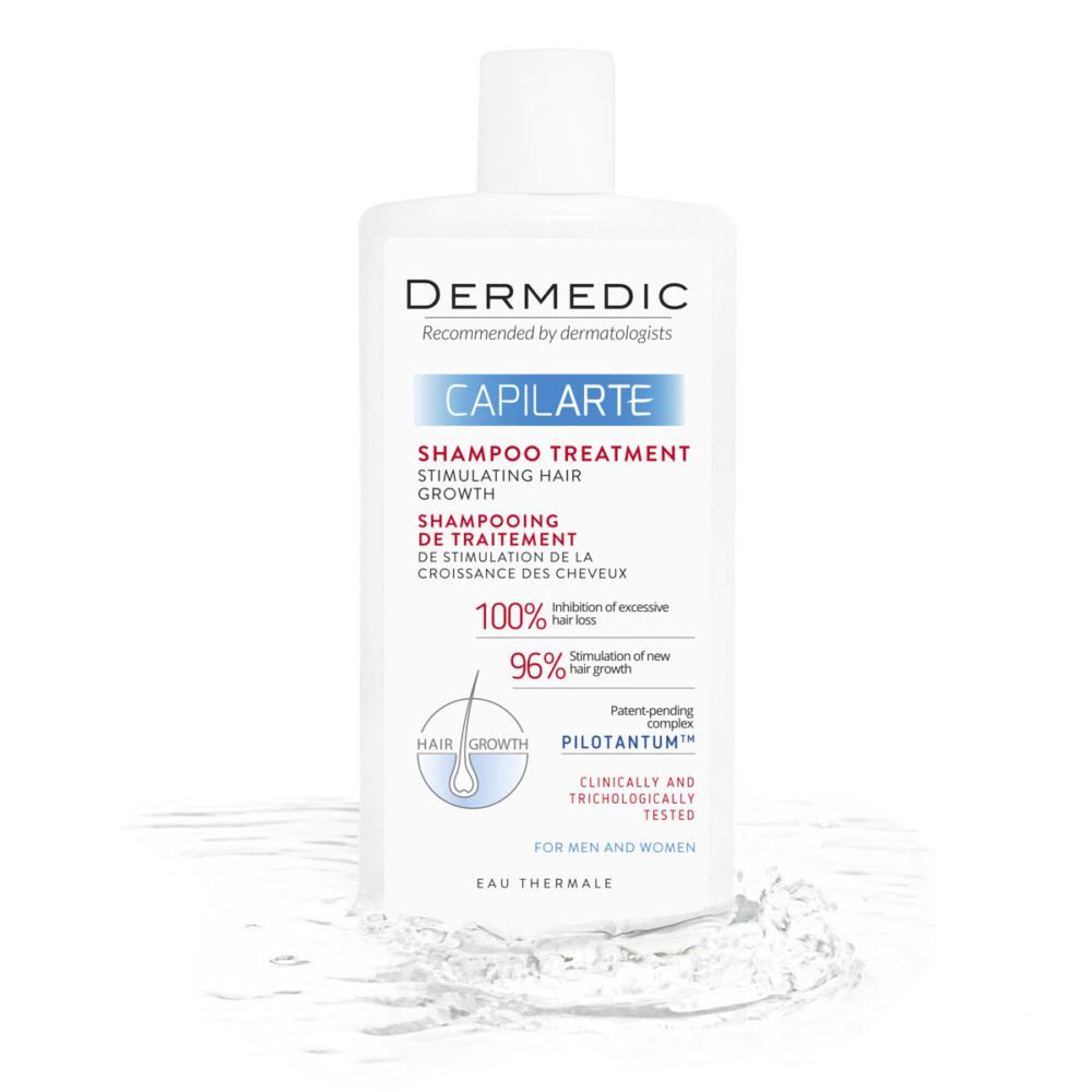 Dermedic capilarte shampooing anti chute et repousse 300ml