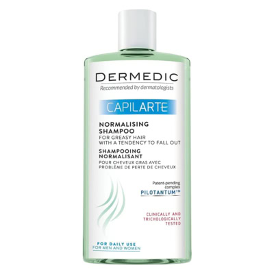 Dermedic Capilarte Shampooing Normalisant Cheveux Gras 300ml