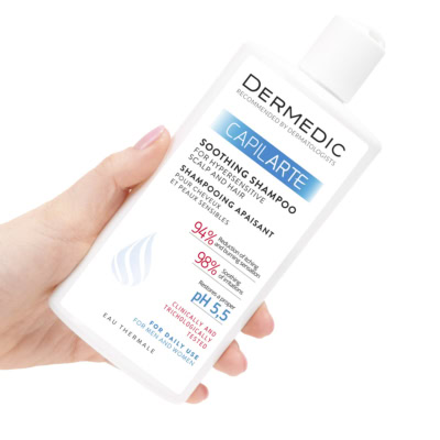 Dermedic capilarte shampooing normalisant pour cheveux hypersensible 300ml