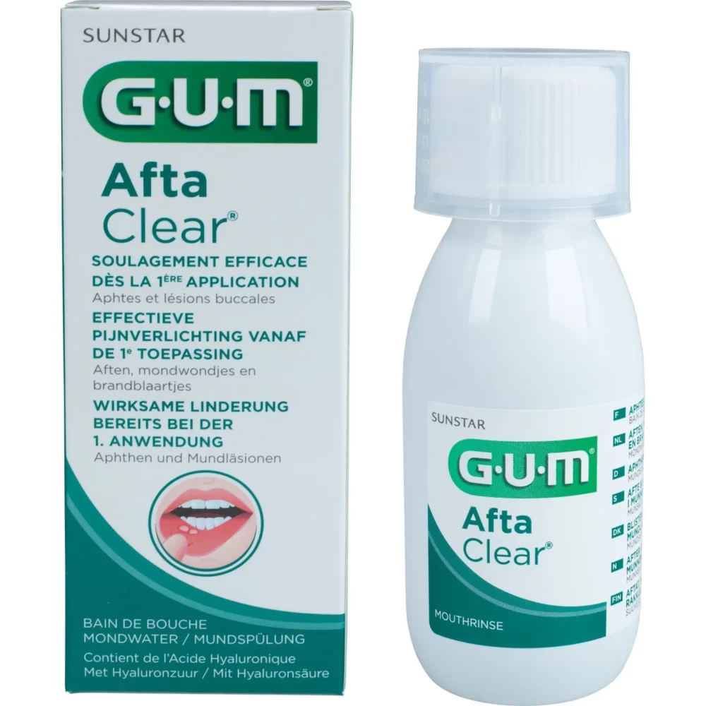 Gum afta clear bain de bouche 120 ml