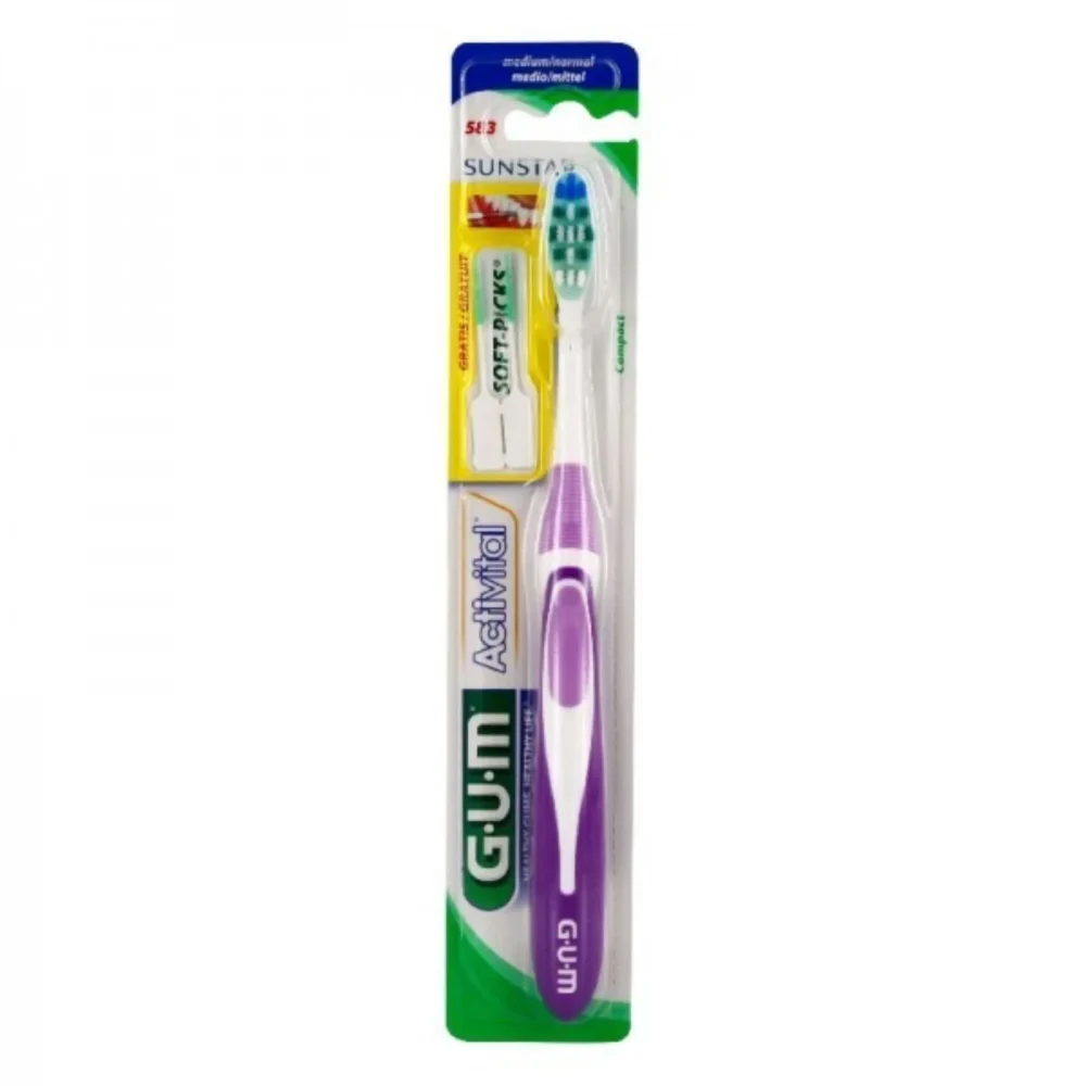 Gum brosse à dents activital medium compact 583