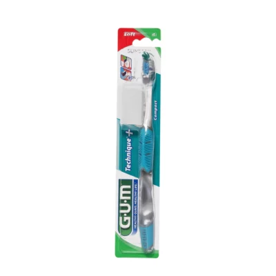 Gum brosse à dents technique+ compacte souple 491