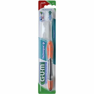 Gum brosse à dents technique+ compacte souple 491