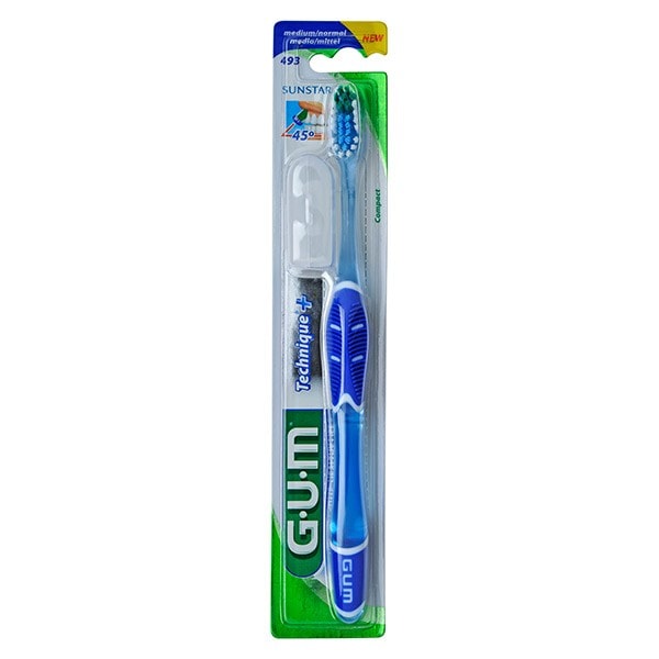 gum brosse dents technique medium compacte 493