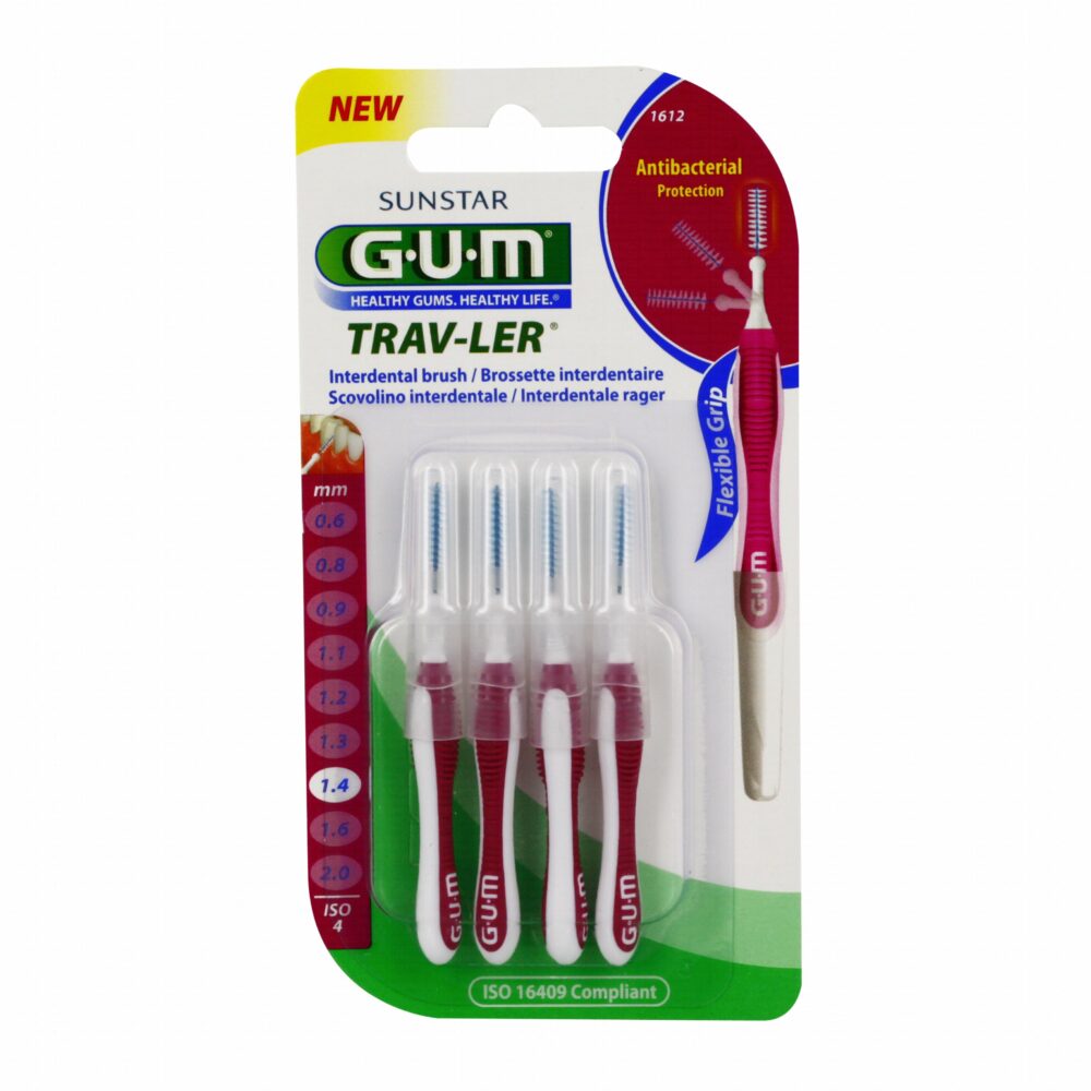 Gum brossette interdentaire travler 14mm 1612 scaled