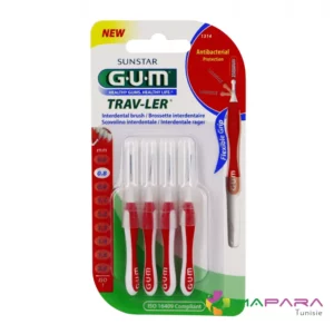 gum brossette travler cylindrique 08 mm 1314