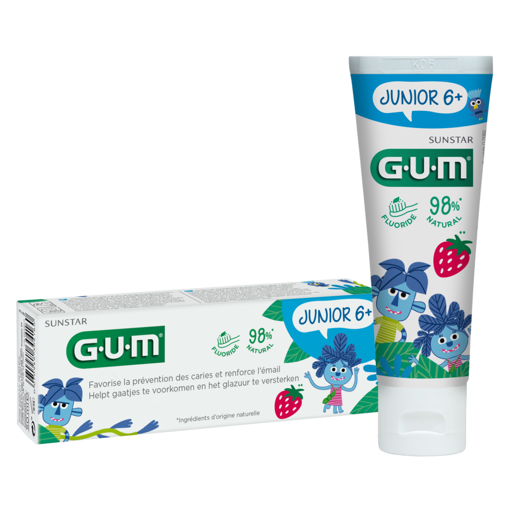 Gum dentifrice junior dès 6 ans 50ml