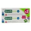 gum dentifrice kids 2 a 6 ans lot de 2 x 50ml
