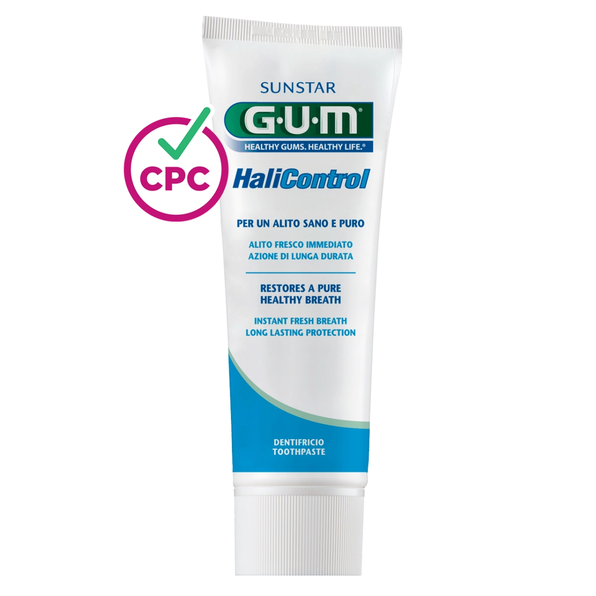 Gum halicontrol dentifrice 75ml