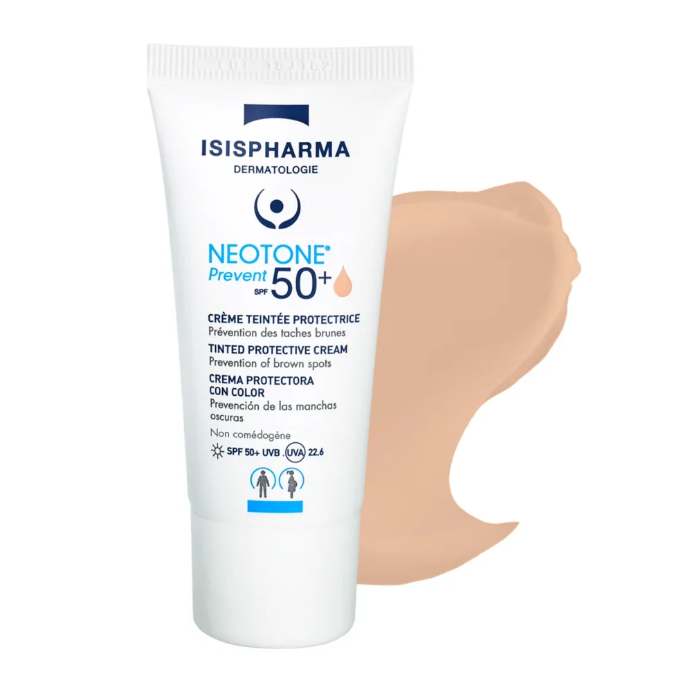 Isispharma neotone prevent crème teintée protectrice spf50+ 30ml