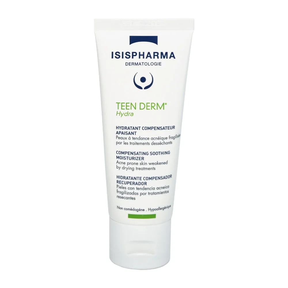 Isispharma teen derm hydra soin hydratant compensateur apaisant 40ml