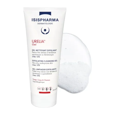 Isispharma urelia gel nettoyant exfoliant 200ml
