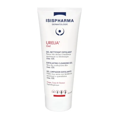 Isispharma urelia gel nettoyant exfoliant 200ml