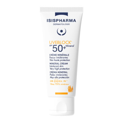 Isispharma Uveblock Crème Minérale SPF50+ 40ml