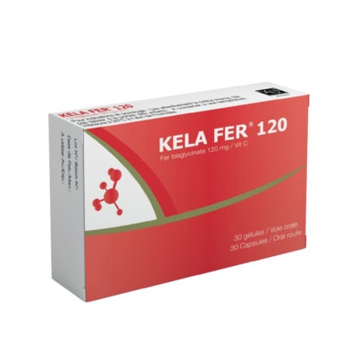 KELA FER 120mg 30 Capsules