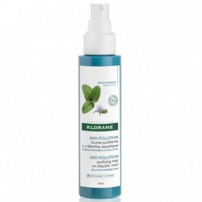 KLORANE Anti Pollution Brume Purifiante A La Menthe Aquatique 100ml