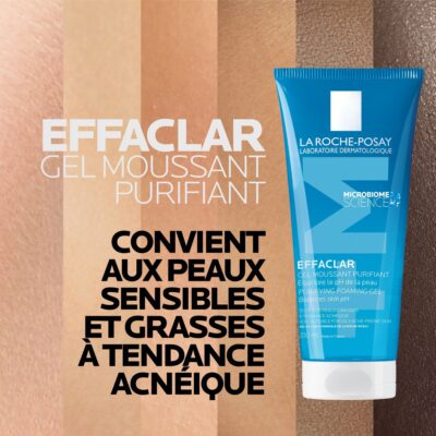 La roche posay effaclar gel moussant purifiant 200ml
