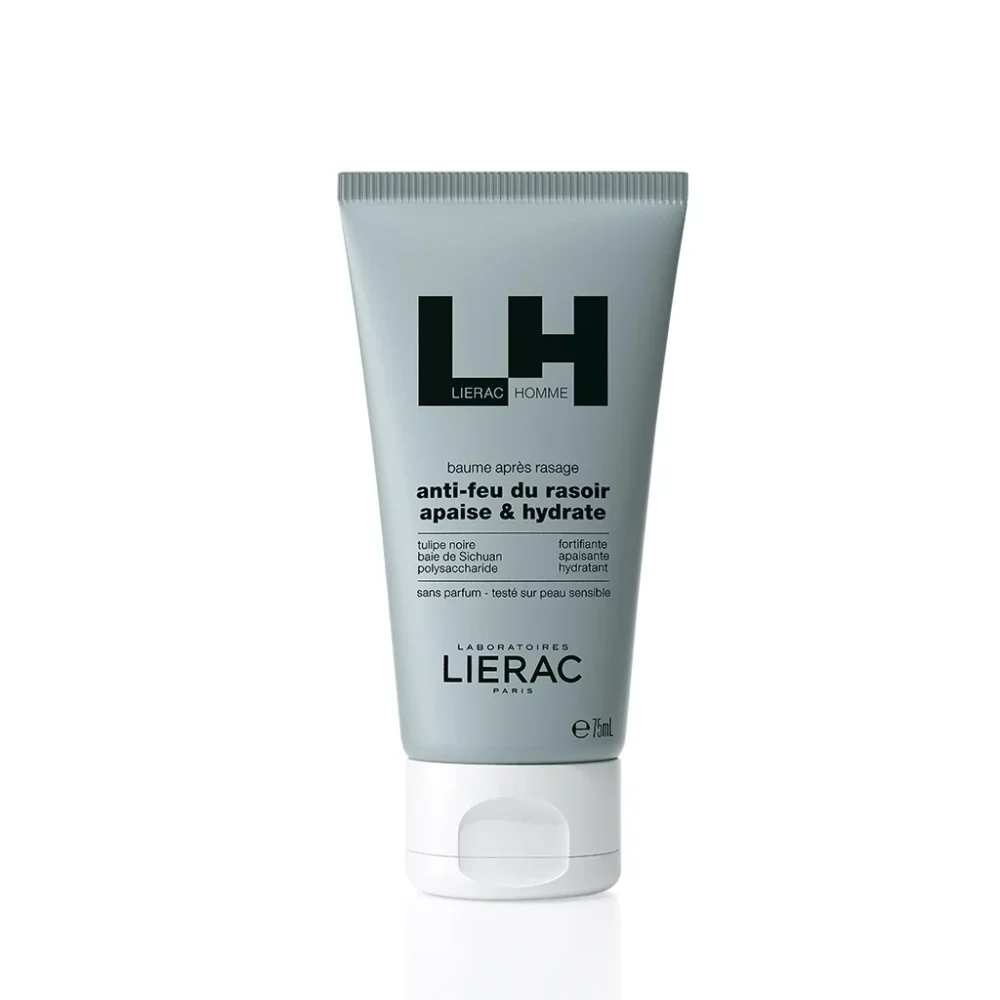 Lierac homme baume apaisant apres rasage hydratant 75ml