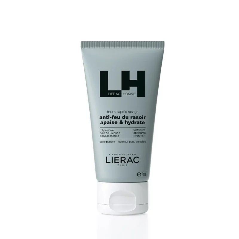Lierac homme baume apaisant apres rasage hydratant 75ml