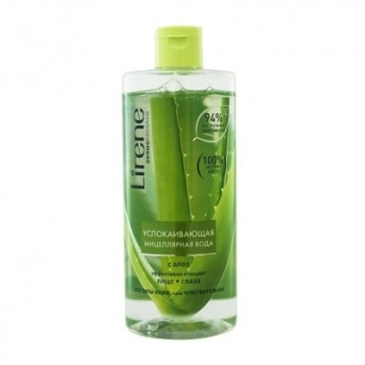 LIRENE EAU MICELLAIRE APAISANTE A L'ALOES 400ML