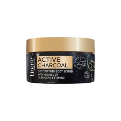 LIRENE Gommage Corporel Detoxifiant Au Charbon Actif 200g