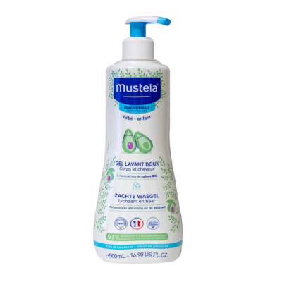 Mustela gel lavant doux Corps et cheveux