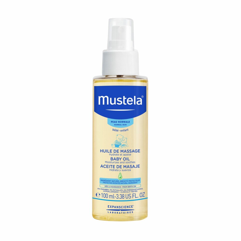 Mustela huile de massage bébé à l'huile d'avocat