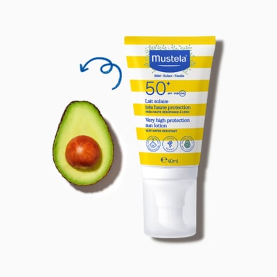 MUSTELA Lait Solaire Tres Haute Protection