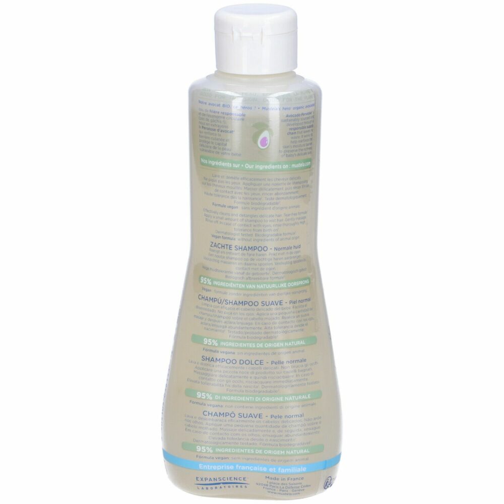 Mustela shampoing doux cheveux 500ml