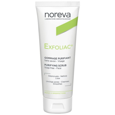 Noreva exfoliac gommage purifiant peaux a imperfections
