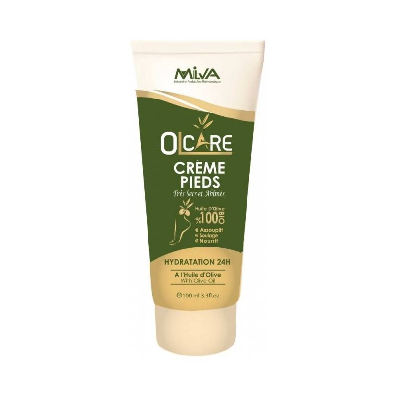 Olcare Creme Pieds Secs Et Abimes L'huile D'olive