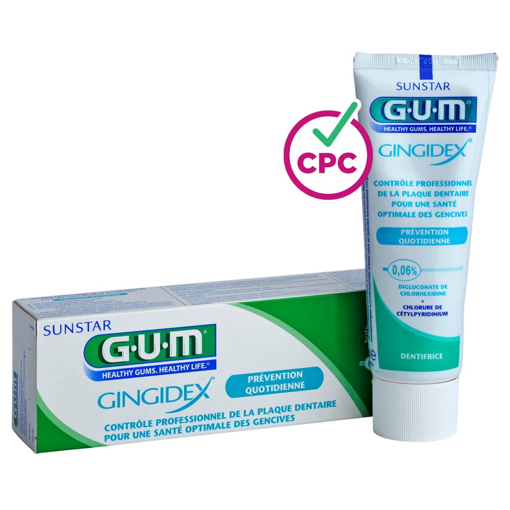 Gum gingidex dentifrice 75ml