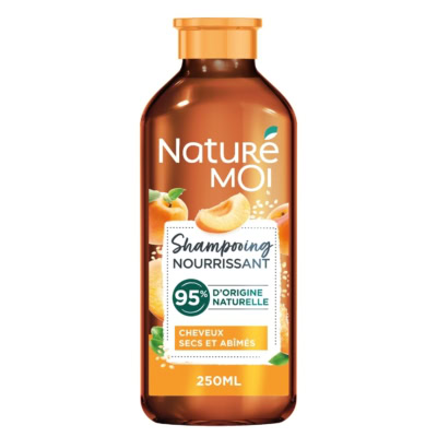 Naturé Moi Shampooing Nourrissant Abricot Huile de Sésame Bio 250ml