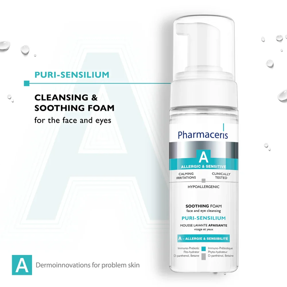 Pharmaceris a puri sensilium mousse nettoyante apaisante 150ml