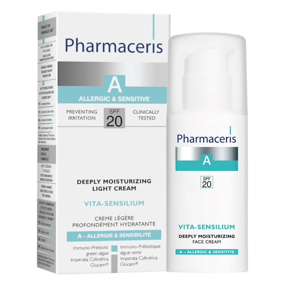 Pharmaceris a vita-sensilium creme visage hydratante spf20 50ml
