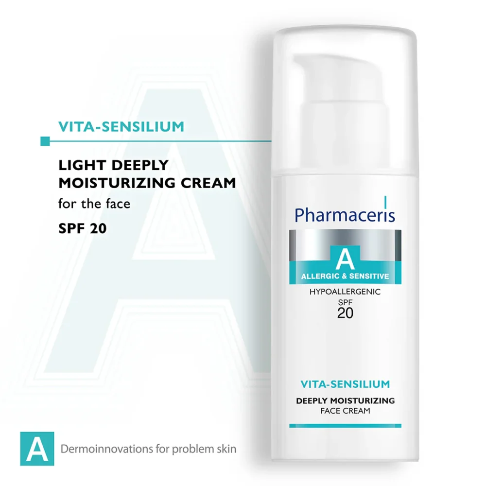 Pharmaceris a vita-sensilium creme visage hydratante spf20 50ml