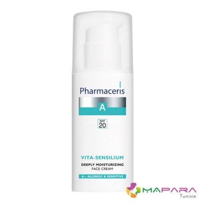 Pharmaceris A Vita-Sensilium Creme Visage Hydratante SPF20 50ml