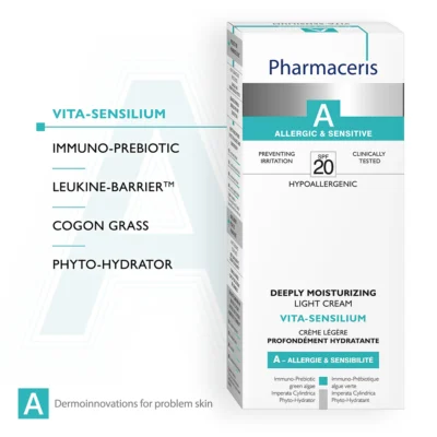 Pharmaceris a vita-sensilium creme visage hydratante spf20 50ml