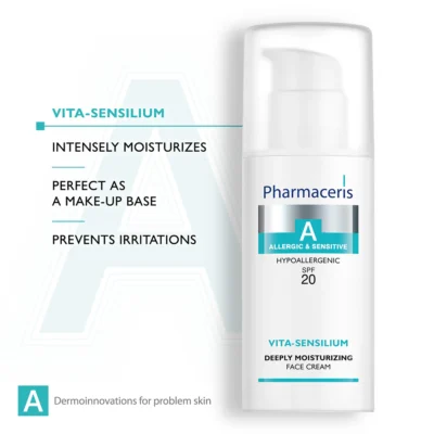 Pharmaceris a vita-sensilium creme visage hydratante spf20 50ml