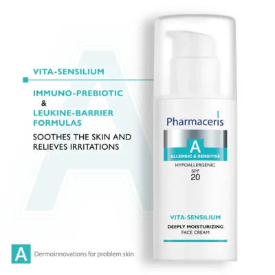 Pharmaceris A Vita-Sensilium Creme Visage Hydratante SPF20 50ml