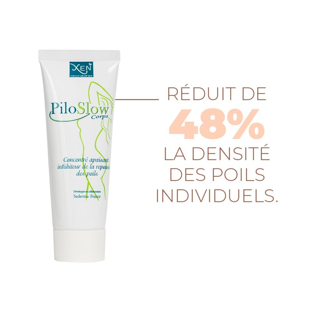 Xen pilo slow corps inhibiteur de la repousse des poils. 70g