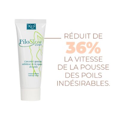 Xen pilo slow corps inhibiteur de la repousse des poils. 70g